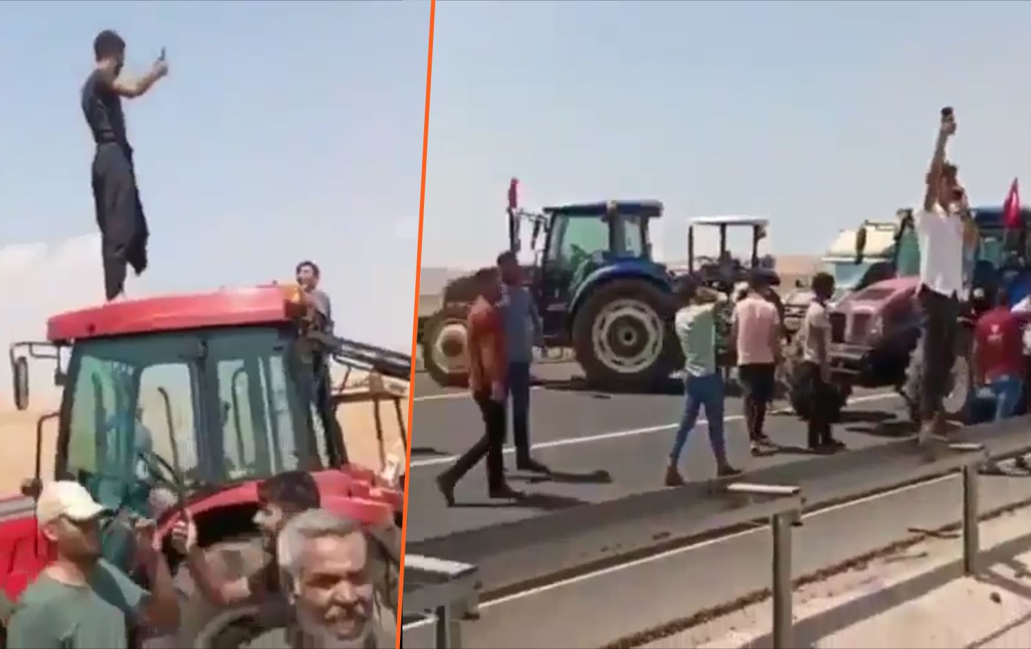 Urfa’da çiftçiler yol kesti: AK Parti istifa