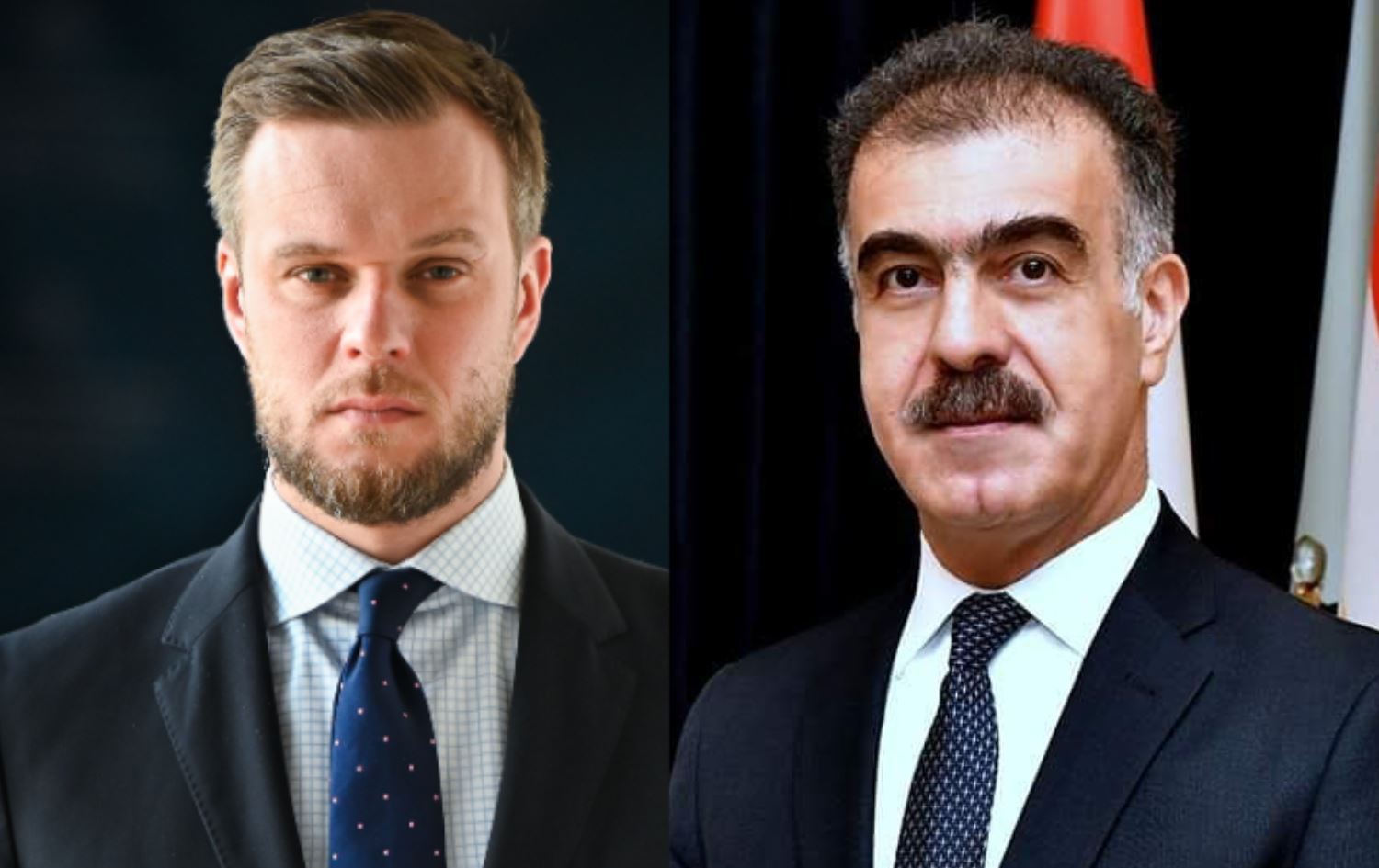 Sefîn Dizeyî û Wezîrê Derve yê Lîtwanya rewşa koçberên Kurd gotûbêj kirin