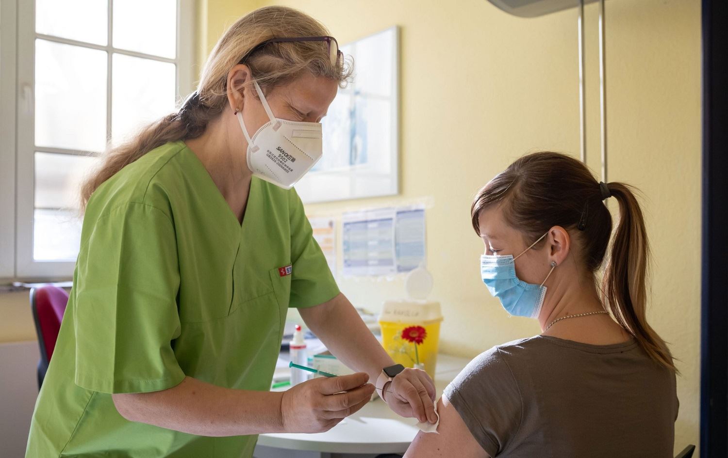 Li Almanyayê kesên ku derzî li xwe nedabin têne sînordarkirin