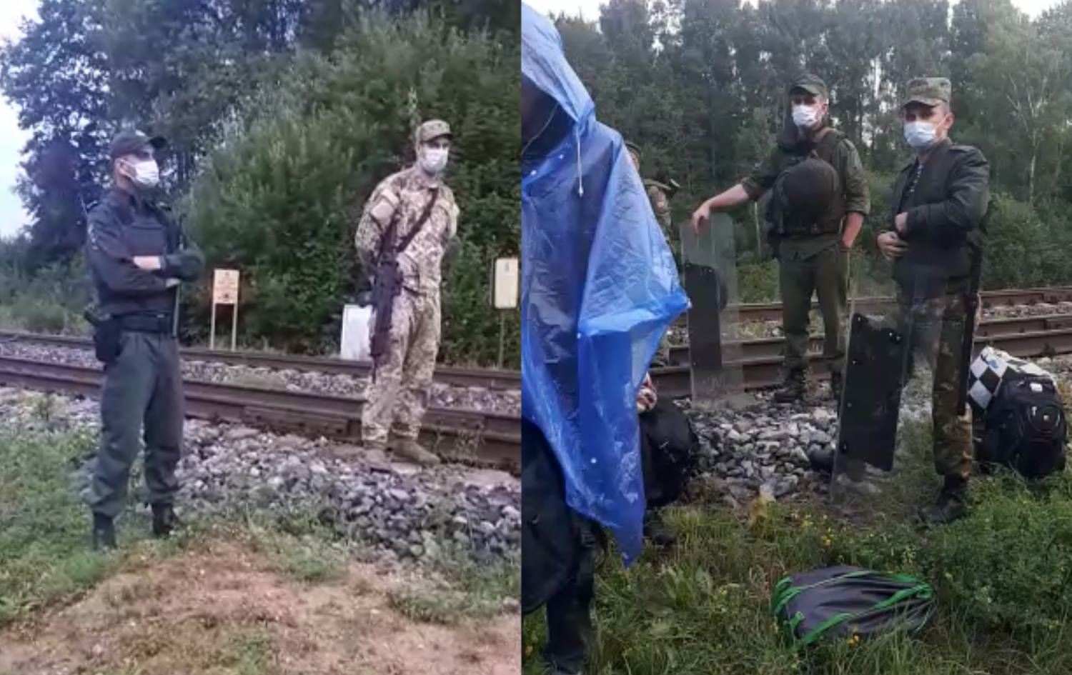 Sê malbatên Zaxoyî li ser sînorê Belarûs-Lîtwanya asê mane