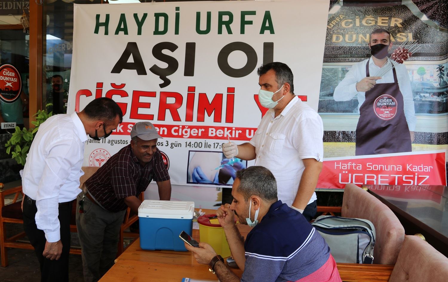 Li Rihayê kesê vaksîn bibe dikare bê beramber kebaba cergê bixwe