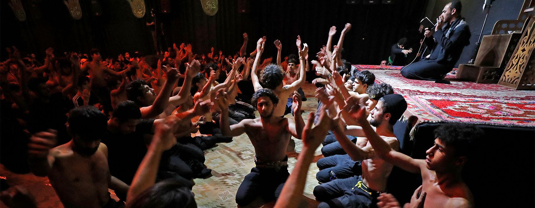 Fotoğraflarla Bağdat’ta Aşure Merasimi