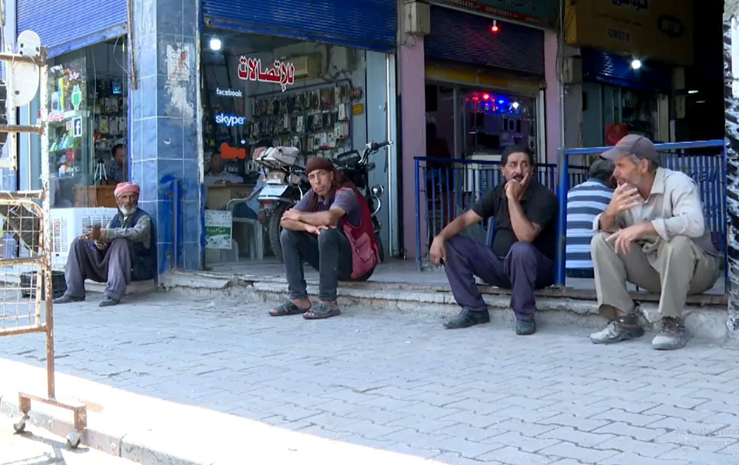 Li Rojavayê Kurdistanê bêkarî