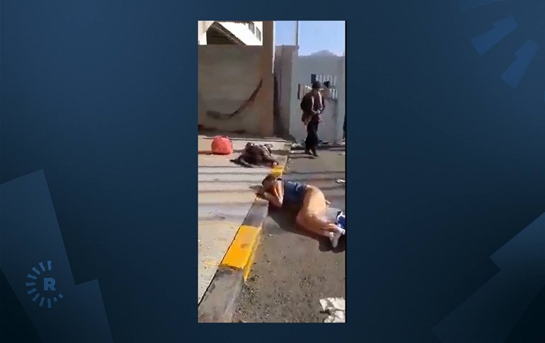 چەند بریندارێکی ئەفغانی لە فڕۆکەخانەی کابوول