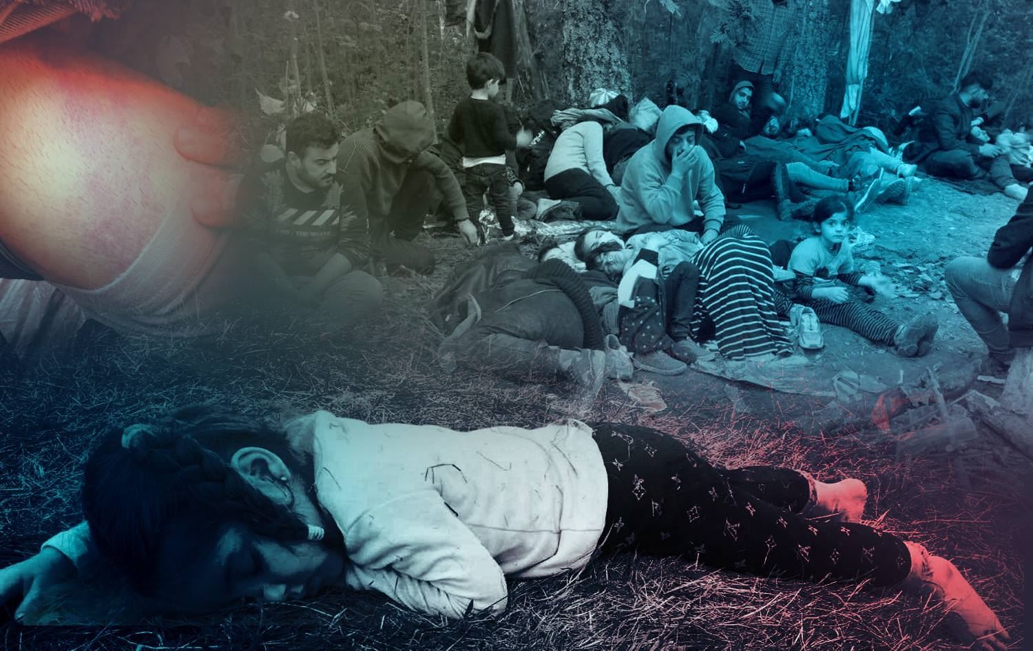 Balarus sınırında bekleyen Kürt mülteci: Çocuklarıma su vermek için yağmuru bekledim!