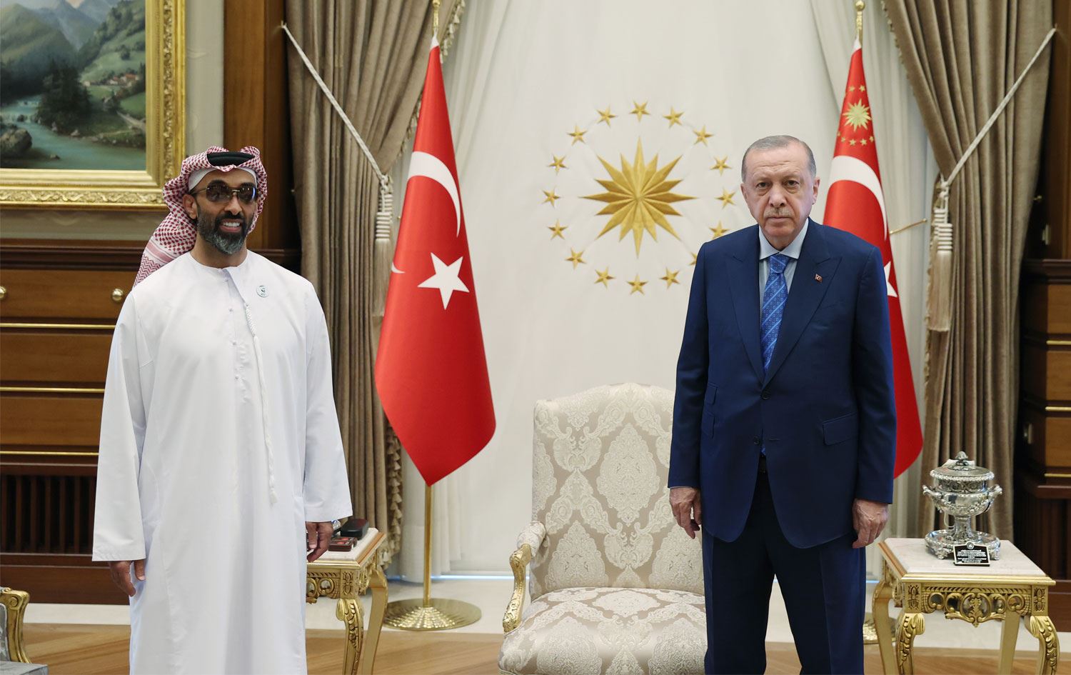 Erdoğan BAE Ulusal Güvenlik Danışmanı ile görüştü