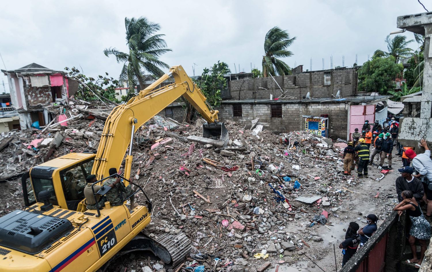 بەهۆی بوومەلەرزەکەی هایتی زیاتر لە 2 هەزار و 100 کەس گیانیان لەدەستداوە