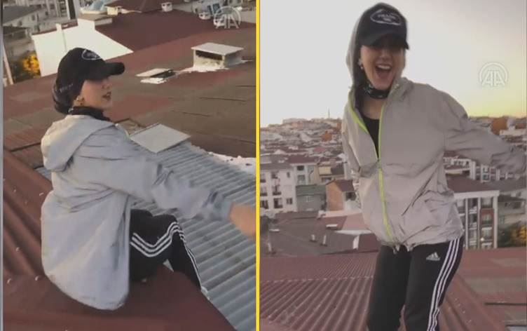 TikTok için fotoğraf çekmek isteyen genç kız çatıdan düştü