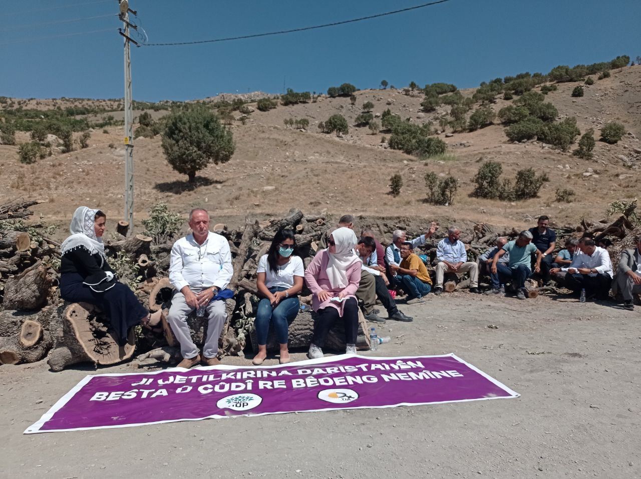 Li Şirnexê birîna daran hat protostokirin