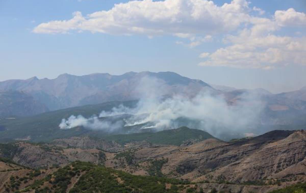 13 رۆژە دارستانەکانی دێرسیم دەسووتێن