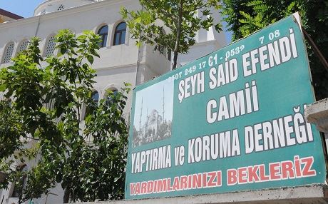 Şeyh Said Efendi Camii’ne resmi izin