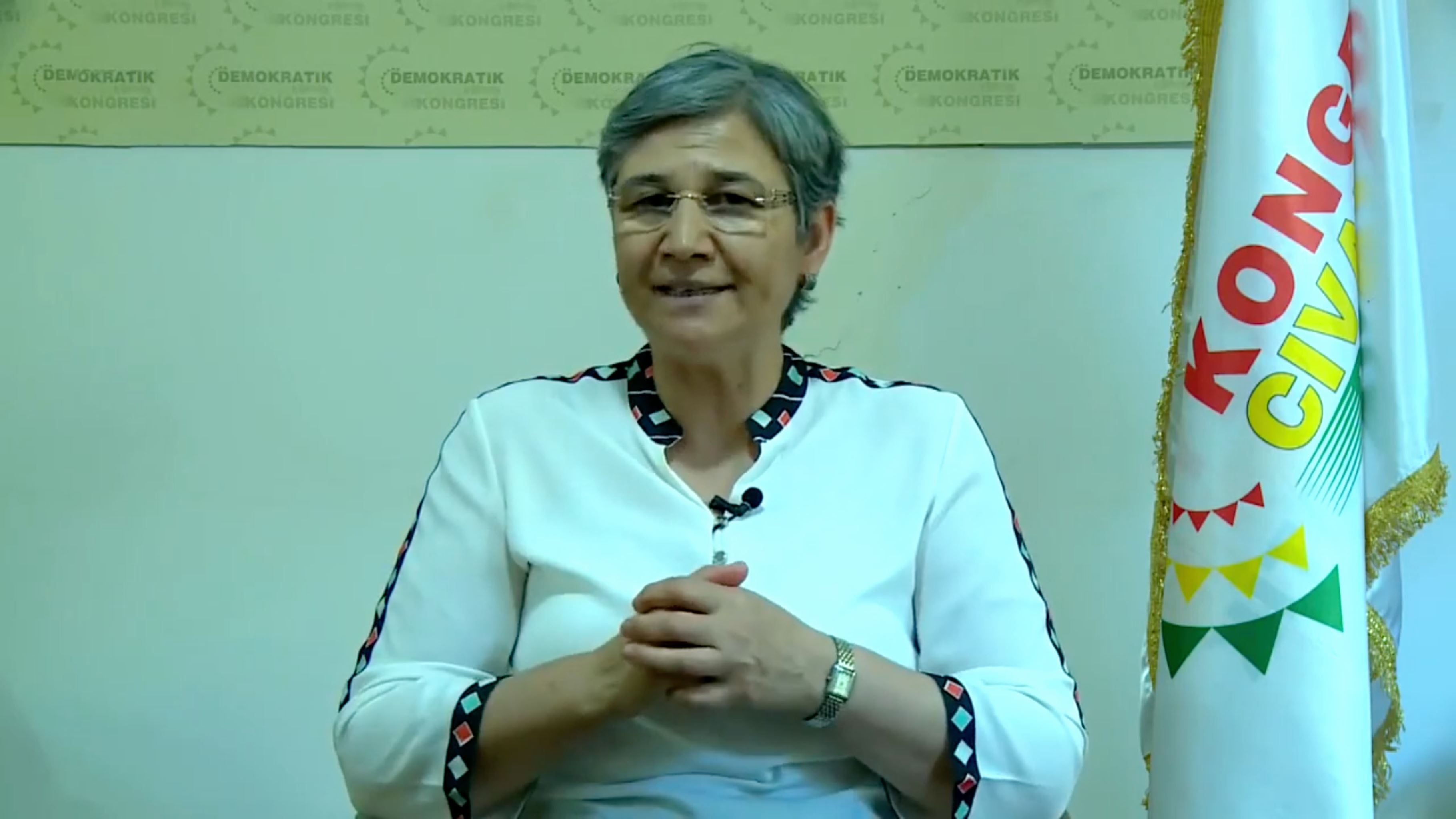 Ji ber stranên Kurdî ceza dan Leyla Guven