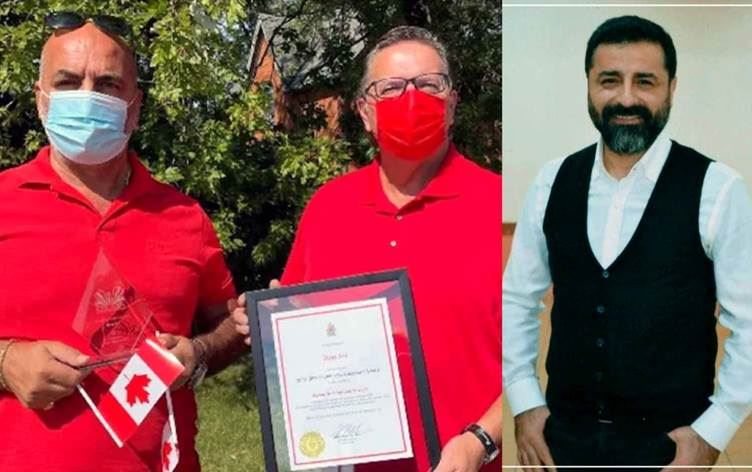 Kürt Pizzacı, Kanada'da aldığı ödülü Demirtaş'a adadı