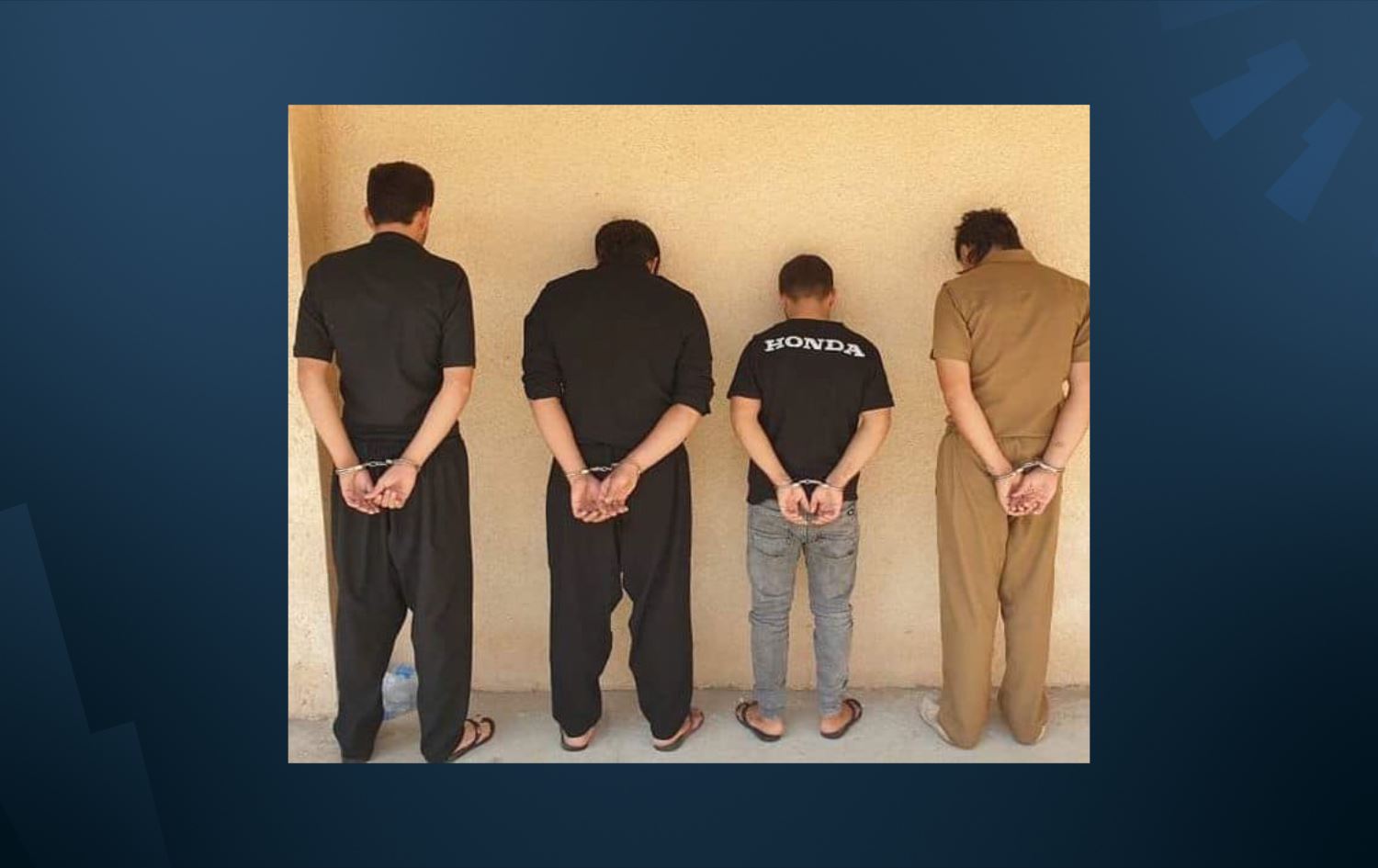 حەوت کەس لە چەمچەماڵ بە تۆمەتی 'دزینی' ماتۆڕسکیل دەستگیردەکرێن