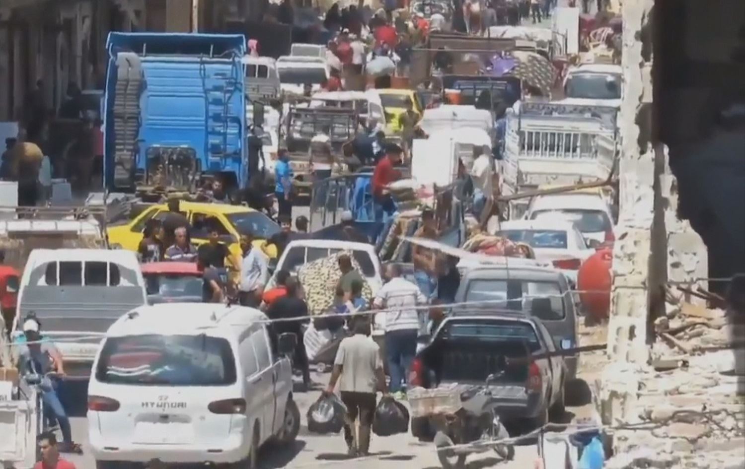 Rêkeftina rawestandina şer li Deraayê hilweşiya