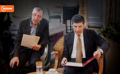 Di navbera Nêçîrvan Barzanî û Malikî de peyman hat îmzekirin