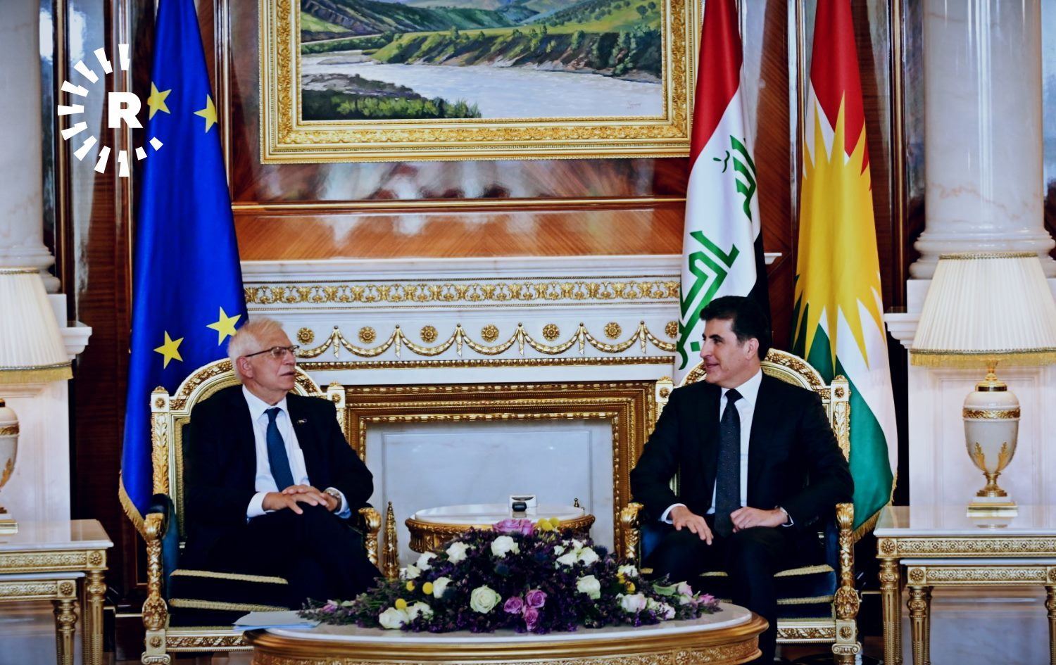 Neçirvan Barzani AB Yüksek Temsilcisi Borrell ile bir araya geldi