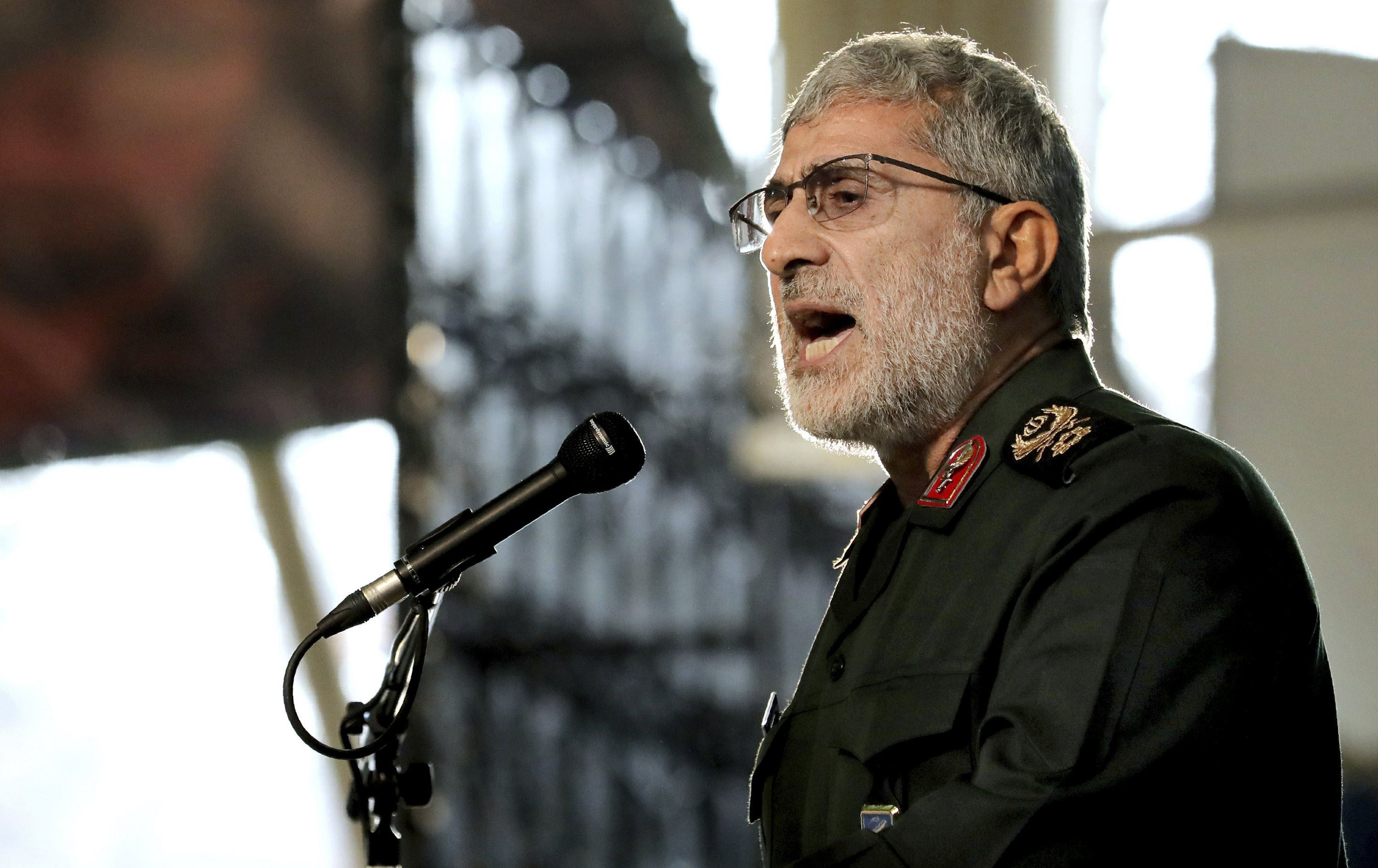 Fermandarê Supaya Quds: Plana Amerîkayê ye Îran û Sunnî şerê hev bikin