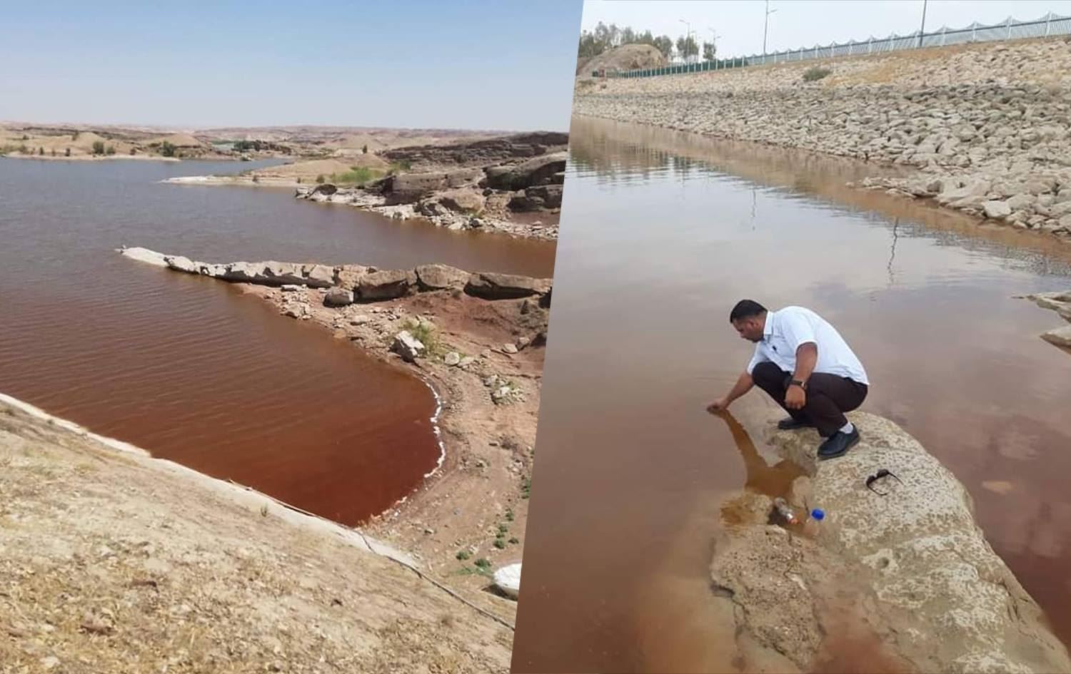 زانکۆی گەرمیان: ئاوی ئەم بەنداوە شیاوی خواردنەوە نییە و نزیکیشی مەکەون با تووشی نەخۆشی نەبن