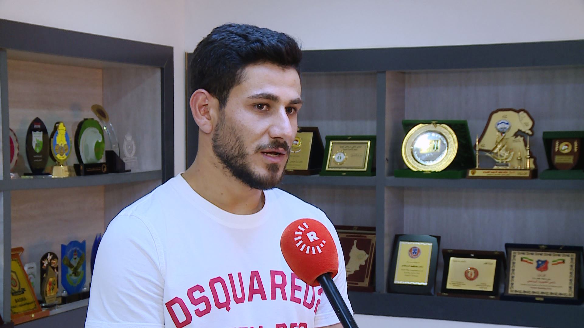 ڤیدیۆ؛ شێرکۆ کەریم بۆ رووداو: خۆشەویستیی یانەی هەولێر هۆکاری مانەوەم بوو