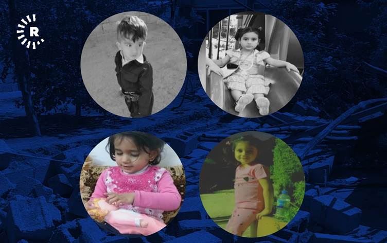 Malbata zarokên wan di bin dîwar de man: Me hişyarî dabû xwediyê malê