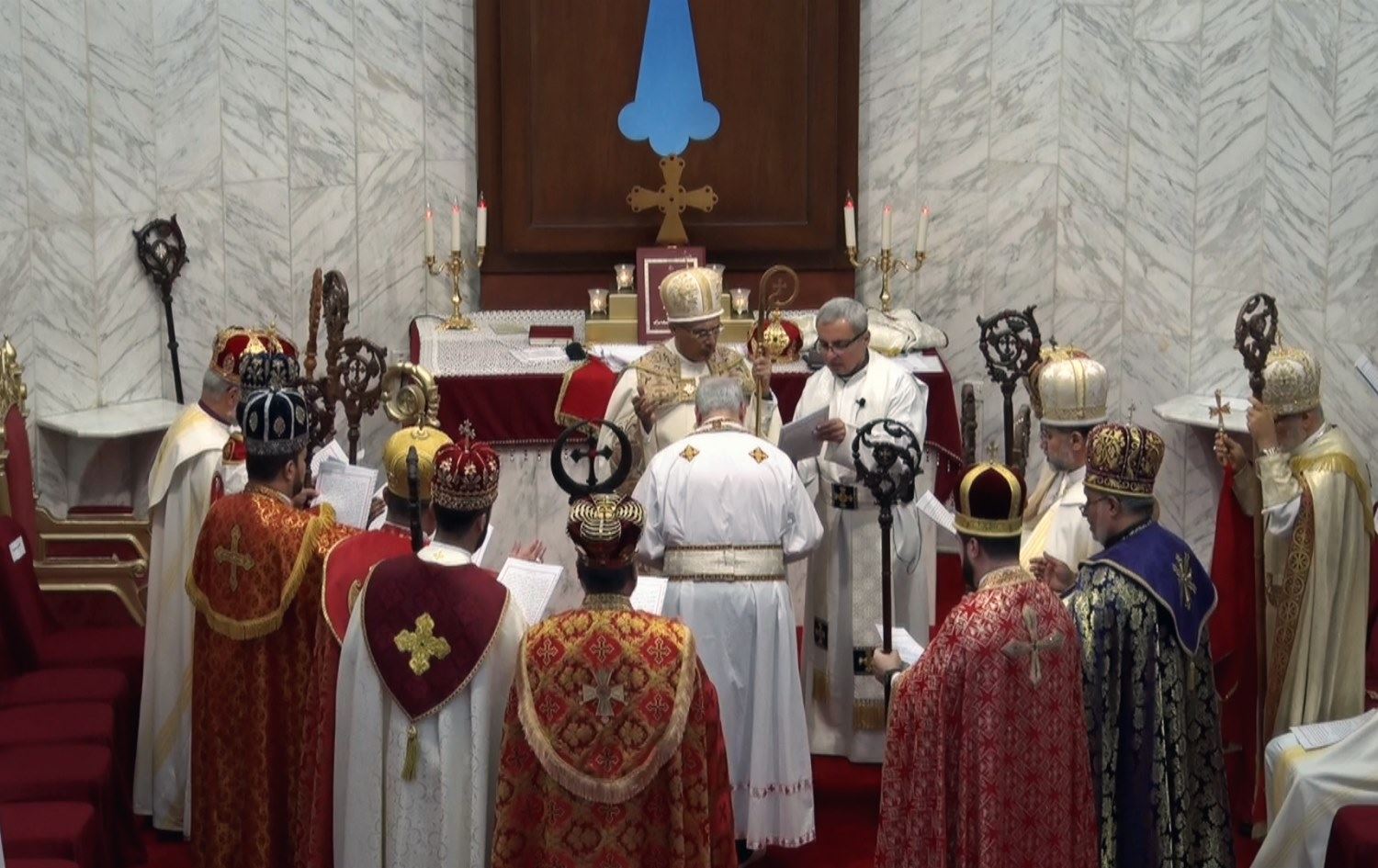 Li Hewlêrê Patriyarkê nû yê Dêra Rojhilat a Aşûrî dest bi kar kir