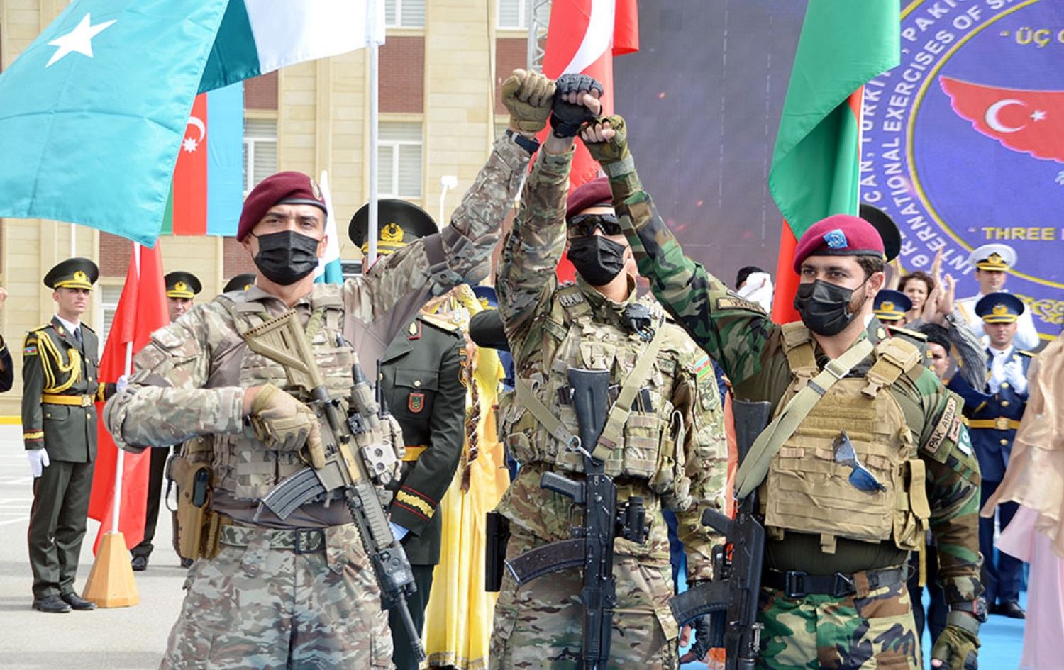 Tirkiye, Azerbaycan û Pakistanê dest bi tetbîqata leşkerî a hevpar kirin