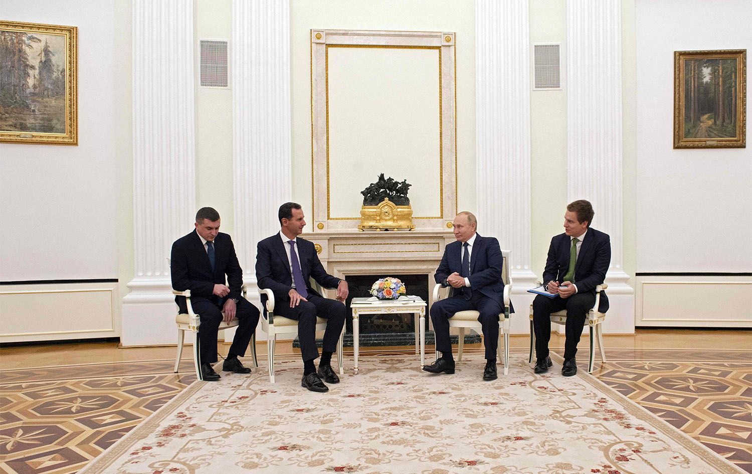 Putin û Esed derxistina 'hêzên biyanî' ji Sûriyê gotûbêj kirin