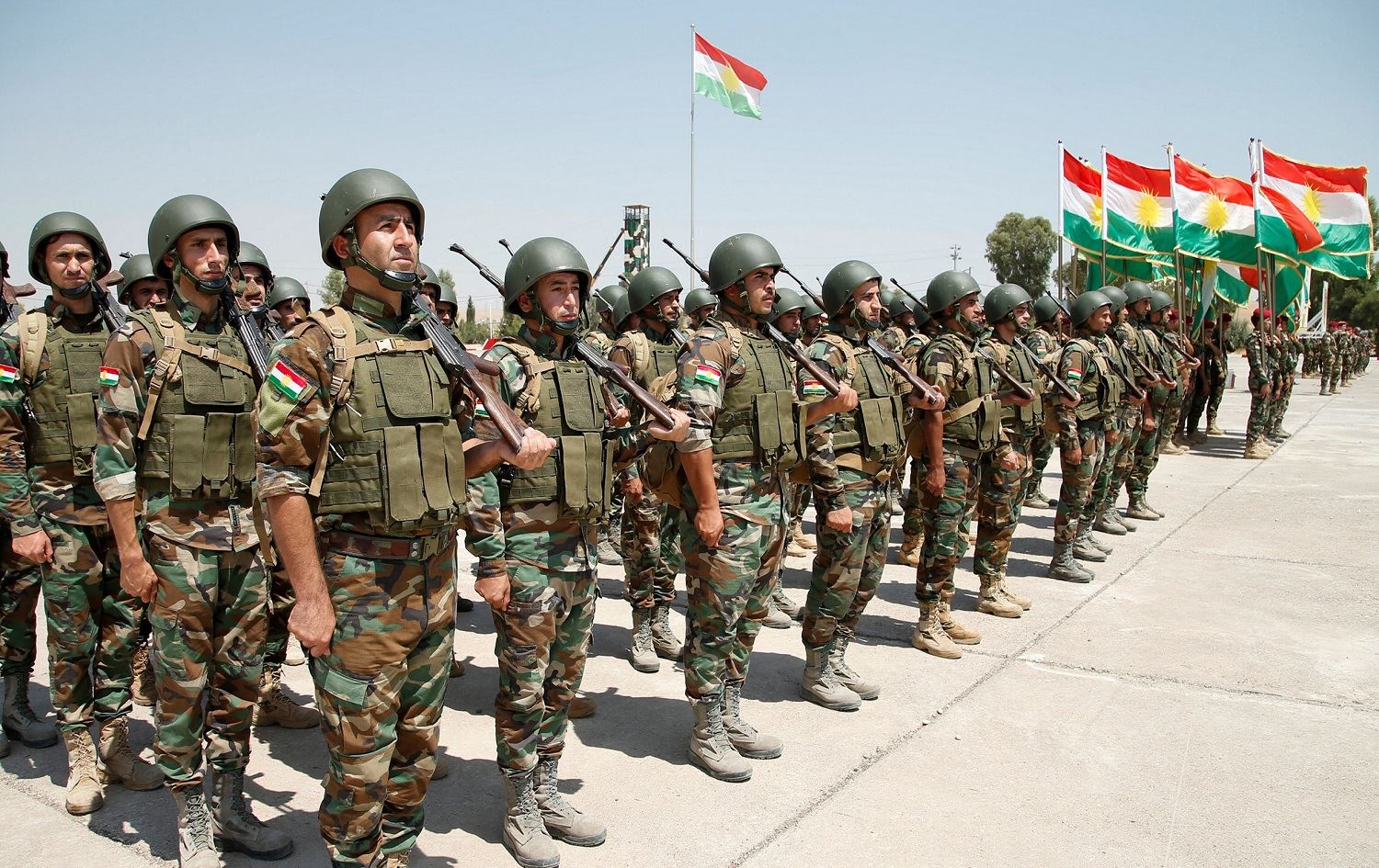 Brîtanyayê meşq û rahênan herî kêm bi 6,600 Pêşmergeyan kiriye