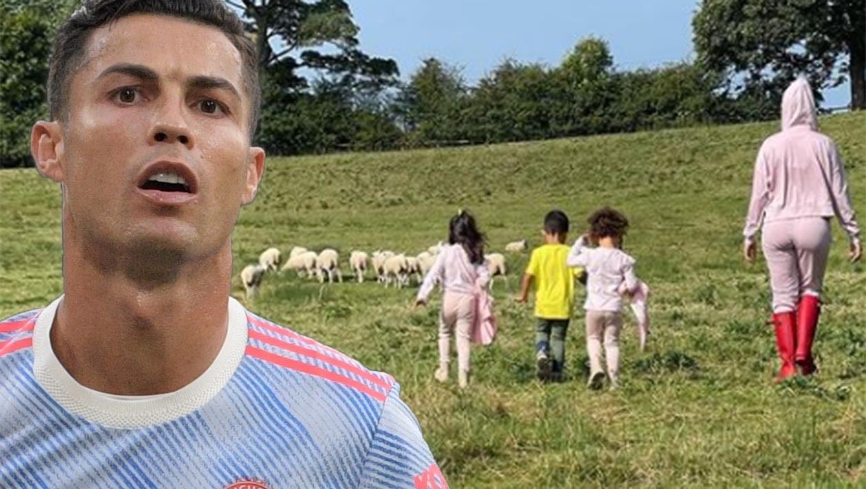 رۆناڵدۆ بەهۆی مەڕ و بزنەوە کۆشکەکەی چۆڵ دەکات