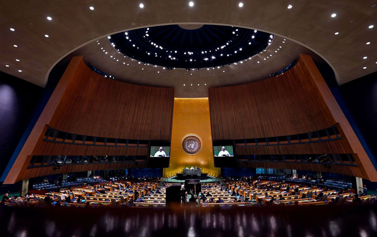 Lijneya Giştî ya Neteweyên Yekbûyî kom dibe