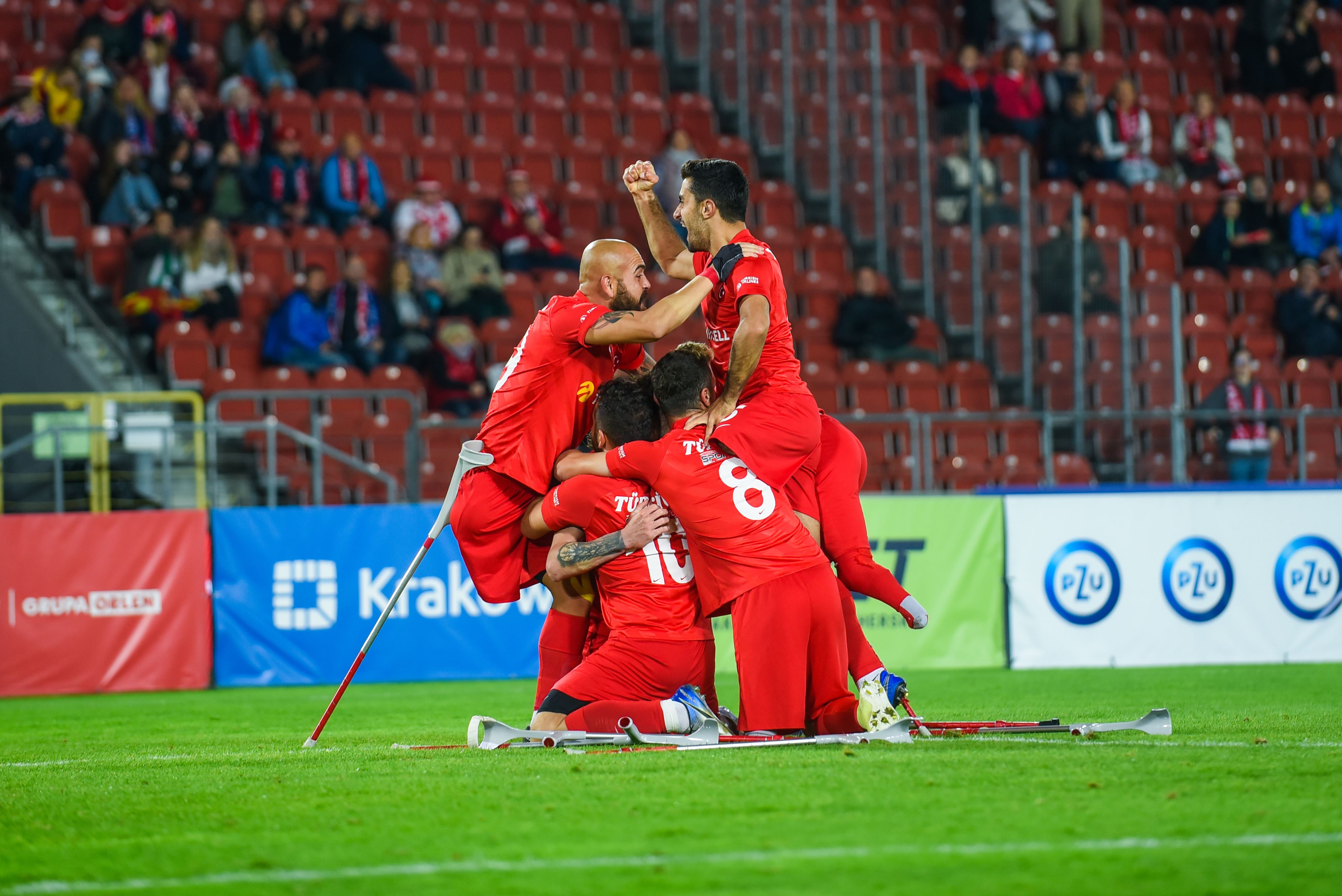 Türkiye Ampute Futbol Milli Takımı, Avrupa Şampiyonu oldu