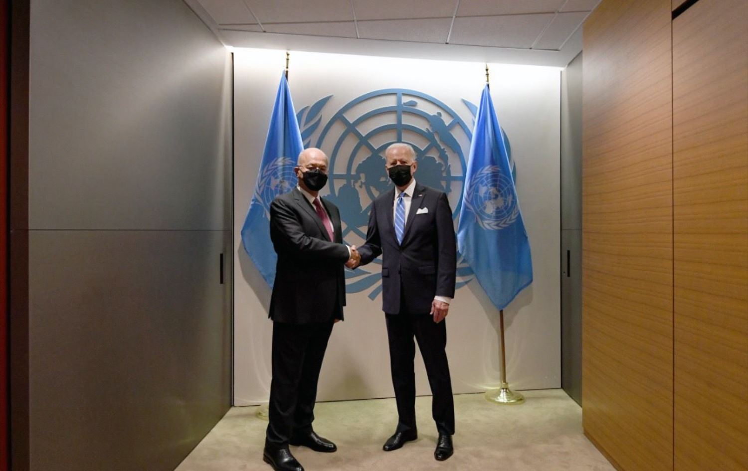 Berhem Salih û Joe Biden rewşa navçe û cîhanê gotûbêj kirin