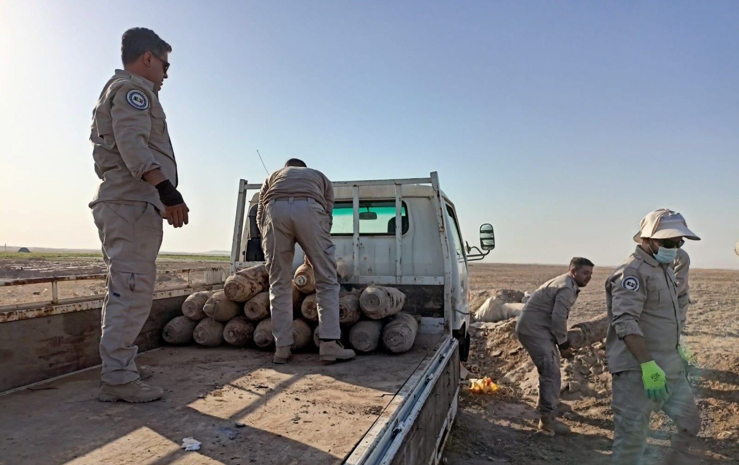 لە گەرمیان دوو تۆن بۆمب و تەقەمەنی دەدۆزرێتەوە