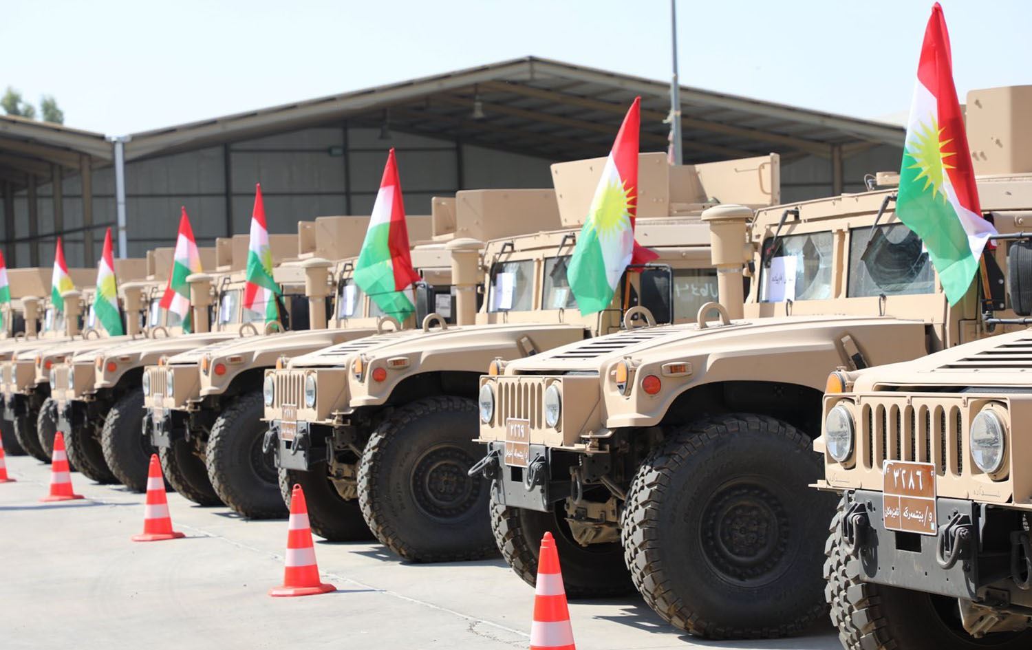 Koalisyondan Peşmergeye askeri yardım