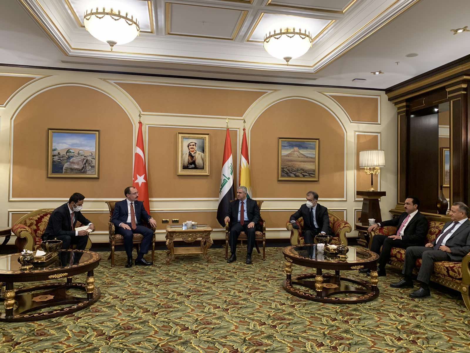 Türkiye Ticaret Bakanı Mehmet Muş Erbil’de