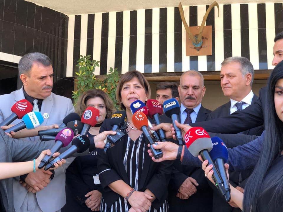 HDP heyeti Süleymaniye'de KYB ve Goran yetkilileriyle görüştü