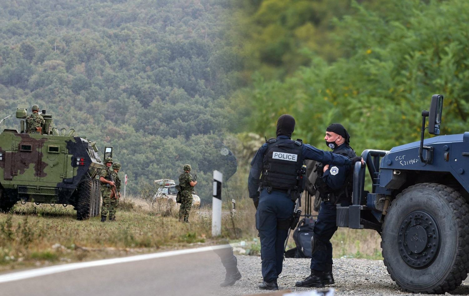 سربیا و کۆسۆڤۆ هێز لە دژی یەک دەجوڵێنن