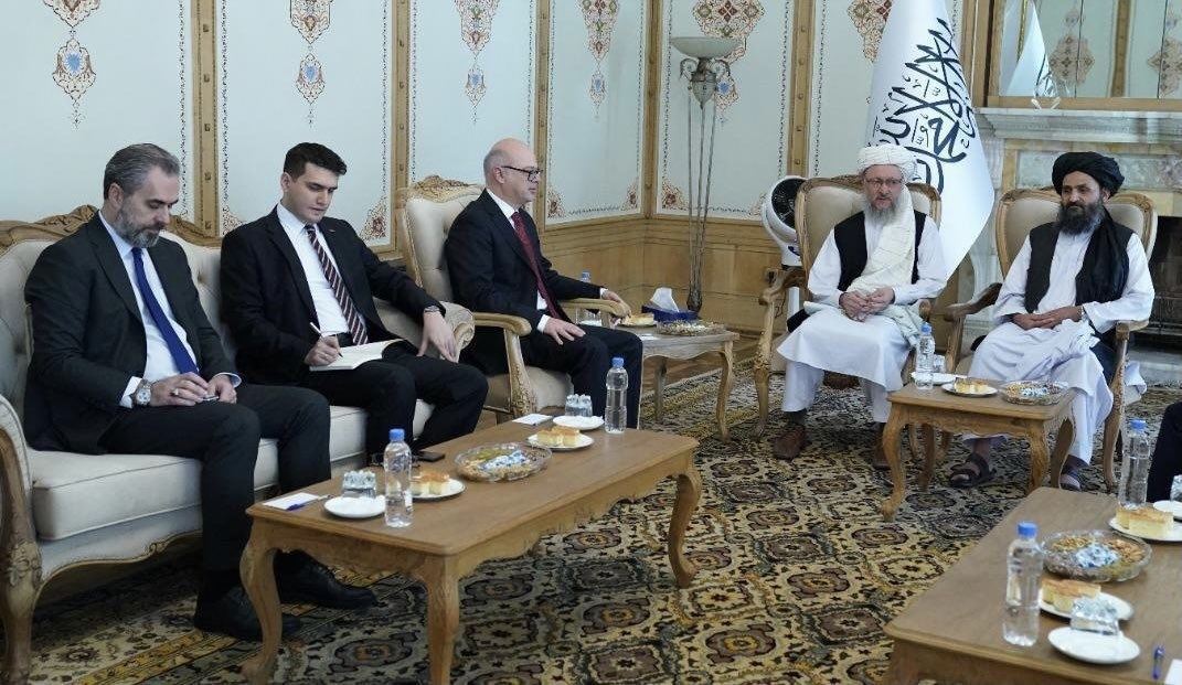 Türkiye'nin Kabil Büyükelçisi, Taliban'ın ‘Başbakan Vekili’ ile görüştü
