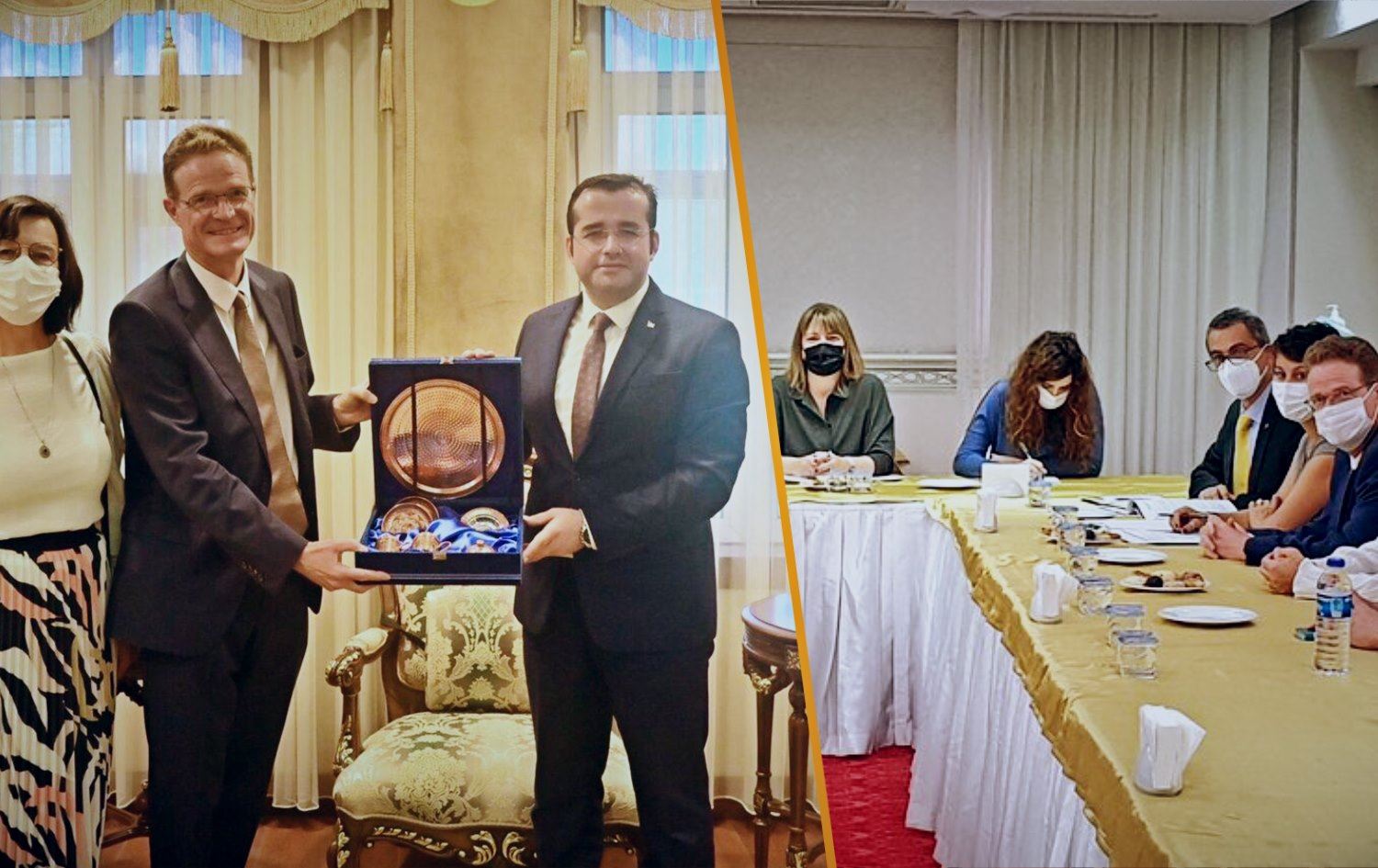 AB Türkiye Delegasyonu Başkanı ve beraberindeki heyet Diyarbakır’da