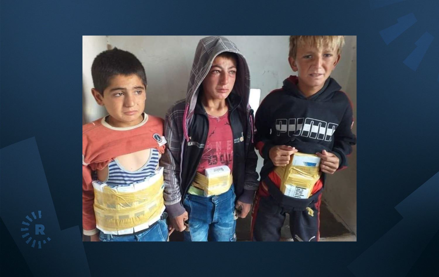 دەستەی تەحریری شام سێ منداڵ بە تۆمەتی بە قاچاخبردنی جگەرە دەستگیردەکات