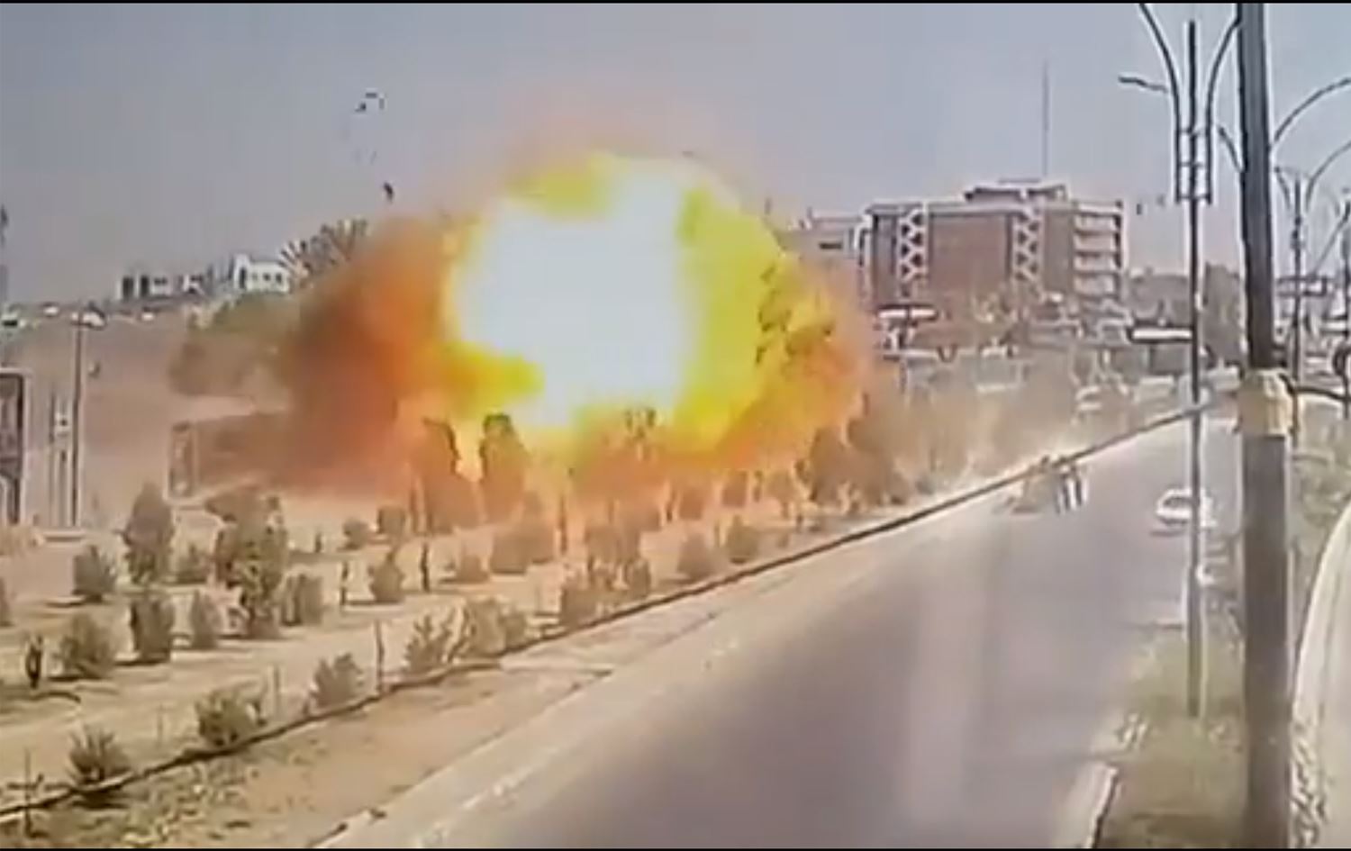 Anbar'da büyük patlama!