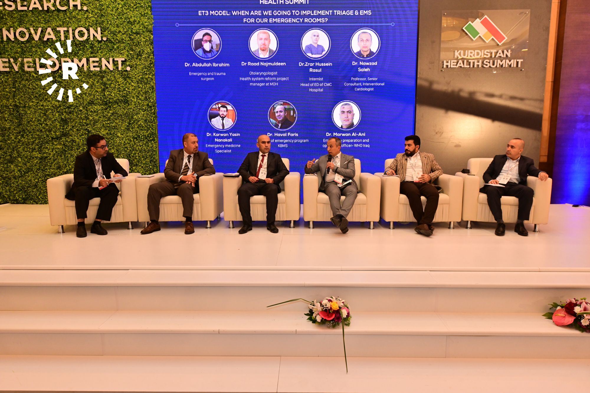 Fotoğraflarla Erbil’de Kürdistan Sağlık Zirvesi