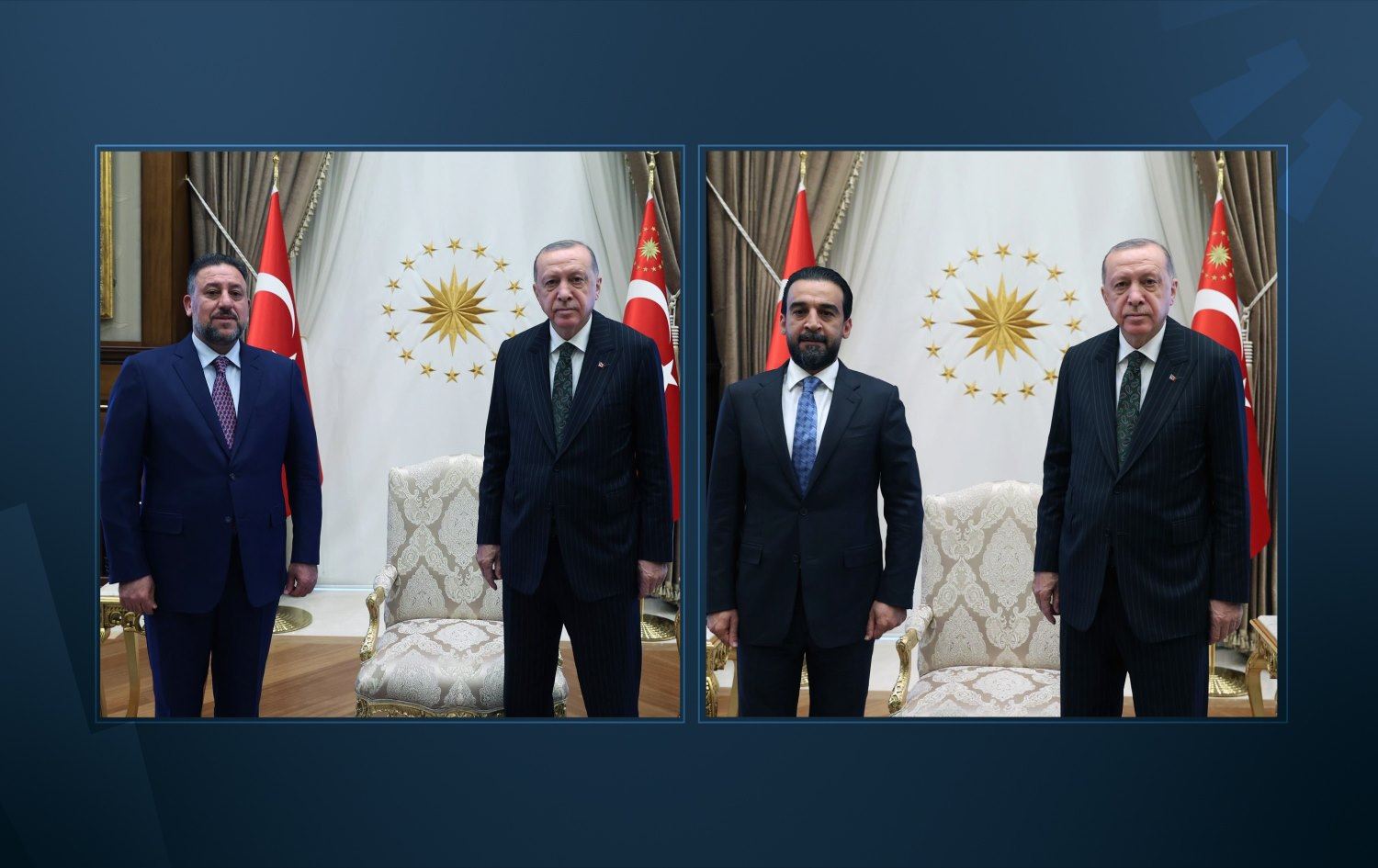 Erdogan li gel du serkirdeyên Sunne yên Iraqê civiya