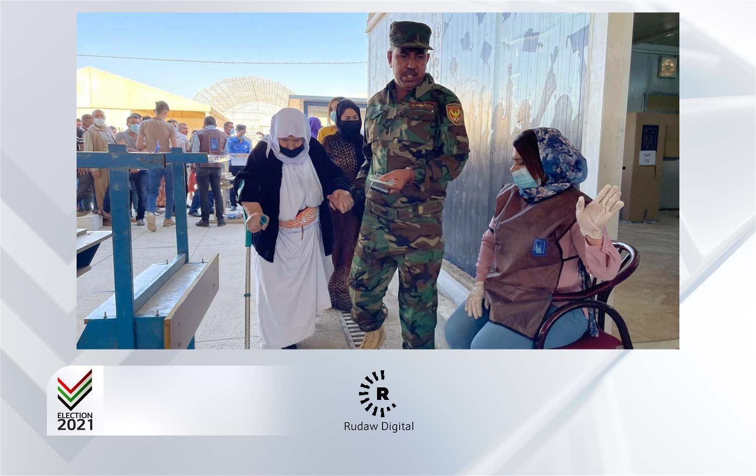 Li kampên koçberan rêjeya beşdariyê kêm e