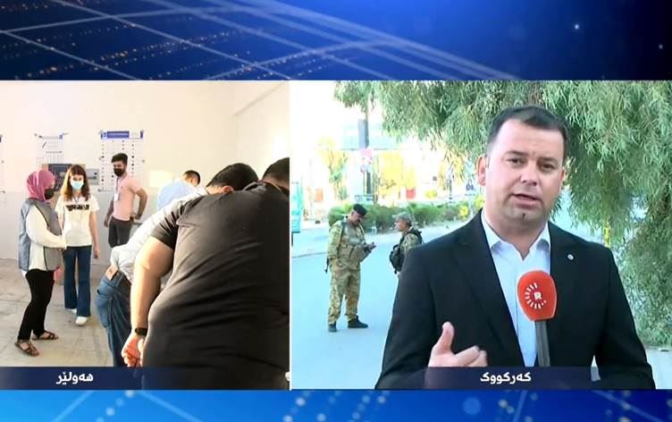 Rûdaw muhabiri : Kerkük’te seçime katılım sabah saatlerinde düşüktü