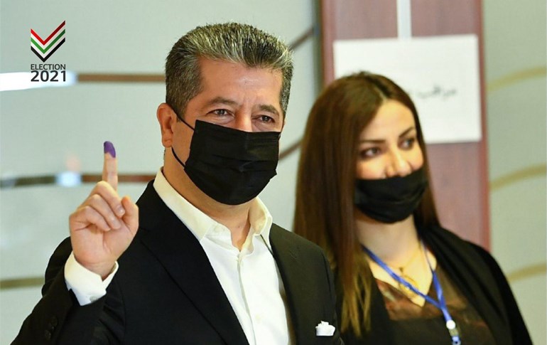 Serokwezîrê Herêma Kurdistanê deng da