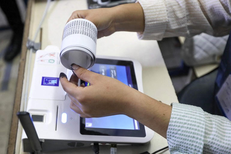 مفوضية الانتخابات- جهاز عد وفرز