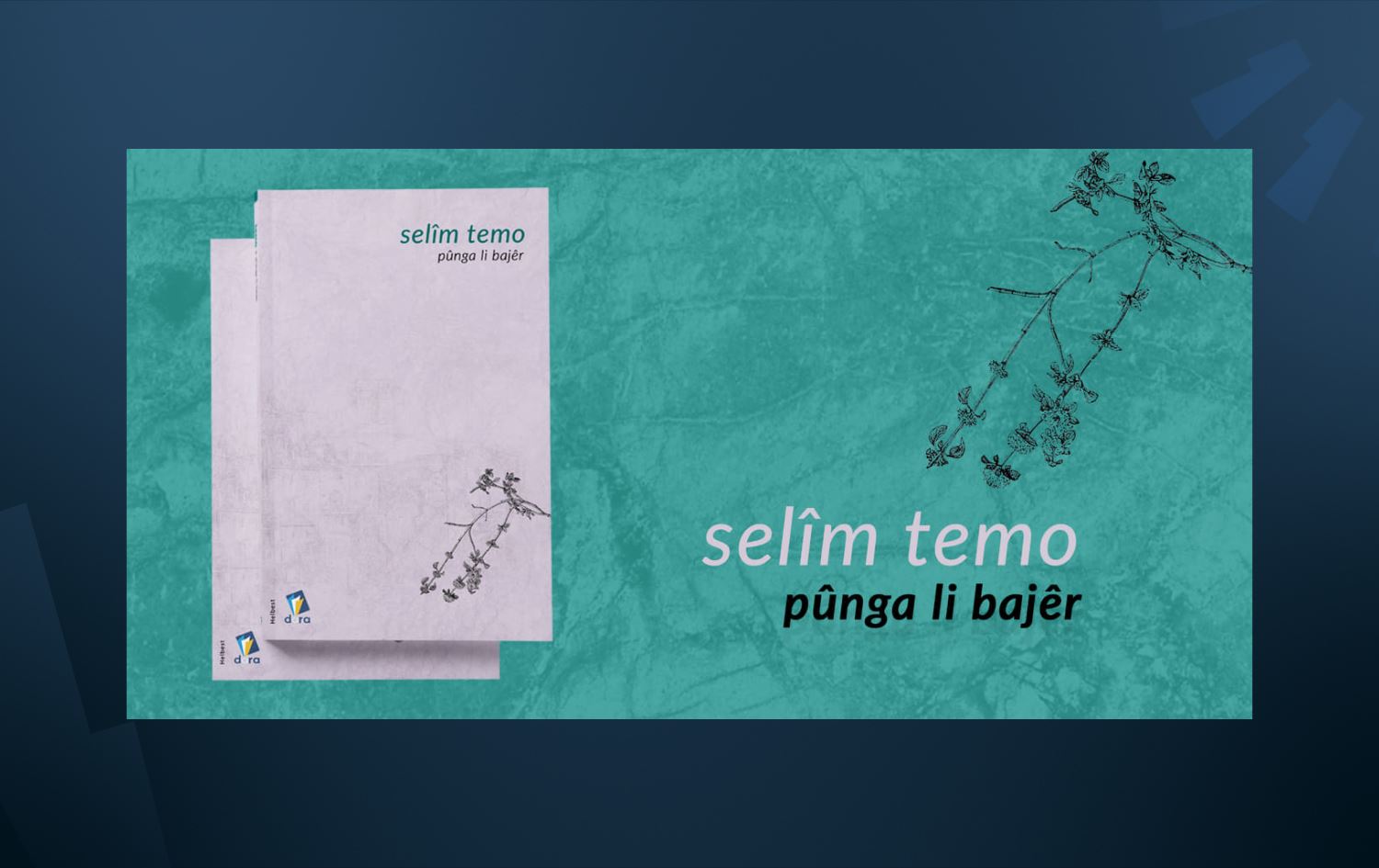 Selim Temo’dan Yeni Kitap: Pûnga li Bajêr