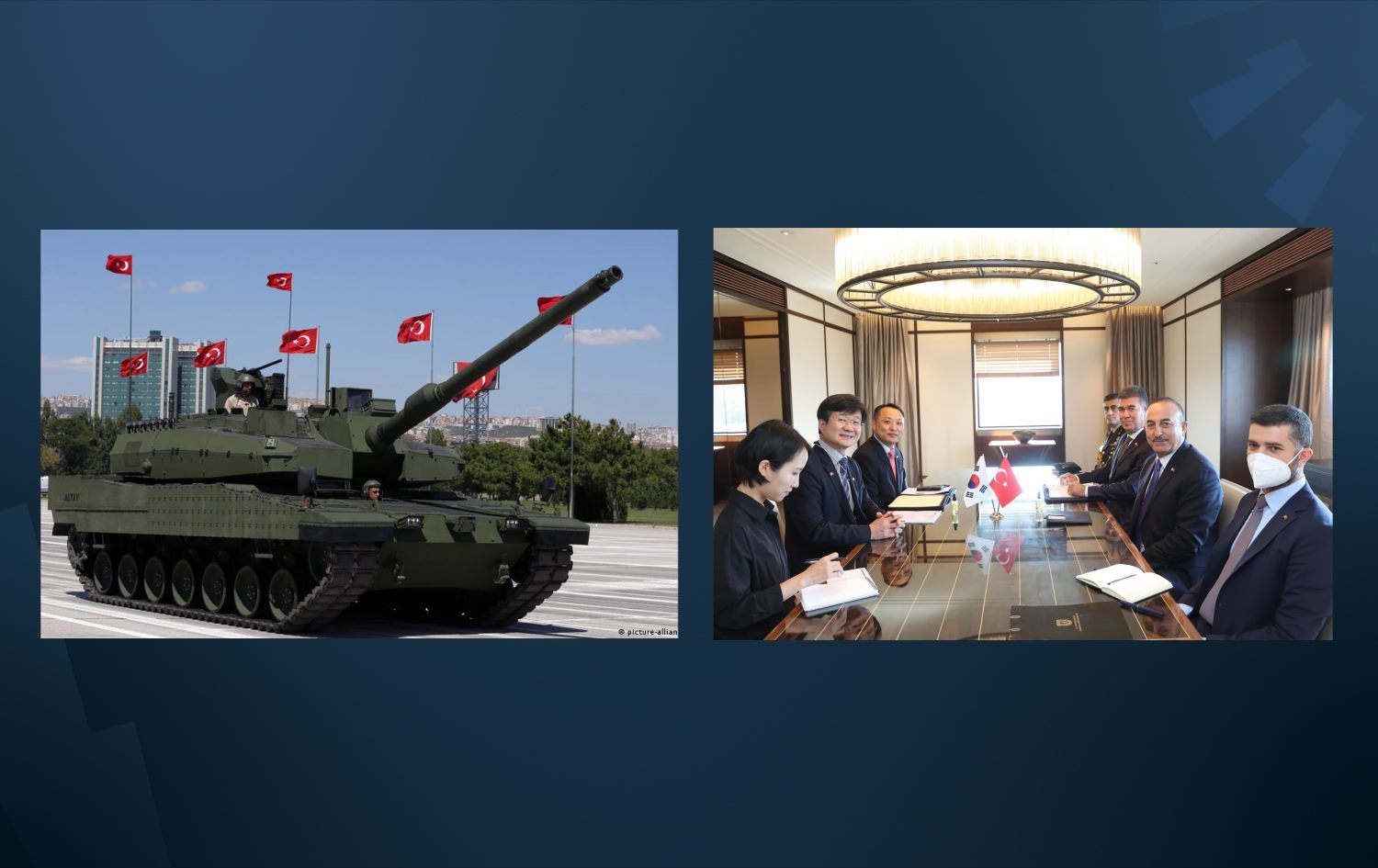 Türkiye ile Güney Kore arasında Altay tankı motoru için niyet beyanı imzalandı